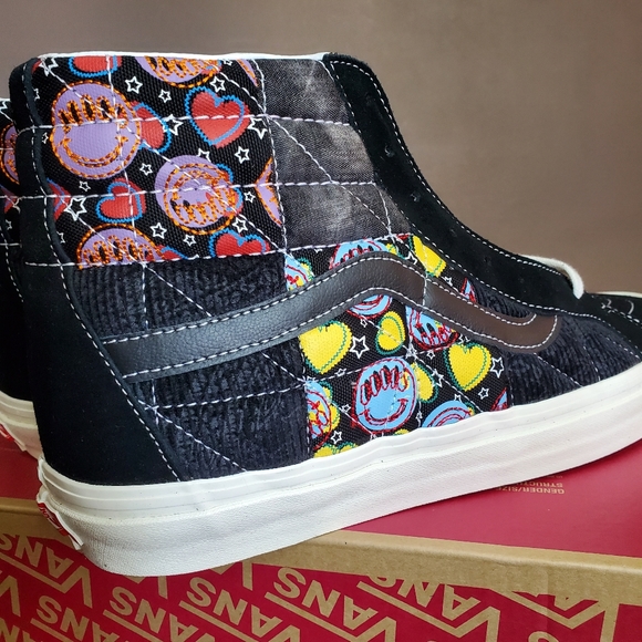 Vans Sk8-Hi 38 Dx Anaheim Factory Positivity Patchwork Men Size 12 - Picture 5 of 11